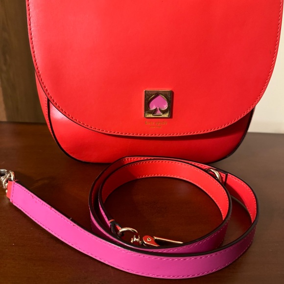 Pre-owned Kate Spade orange Doreen leather saddle bag - Picture 11 of 11